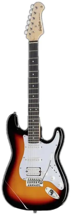 Zestaw gitarowy Harley Benton ST-20HSS SB + HB-40R Pack - miniatura