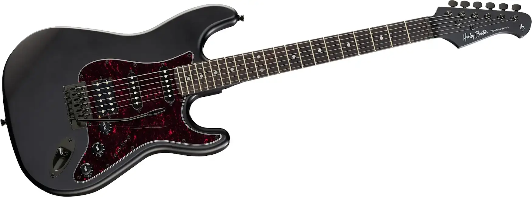 Zestaw gitarowy Harley Benton ST-20HSS SBK St. Series Pack - miniatura