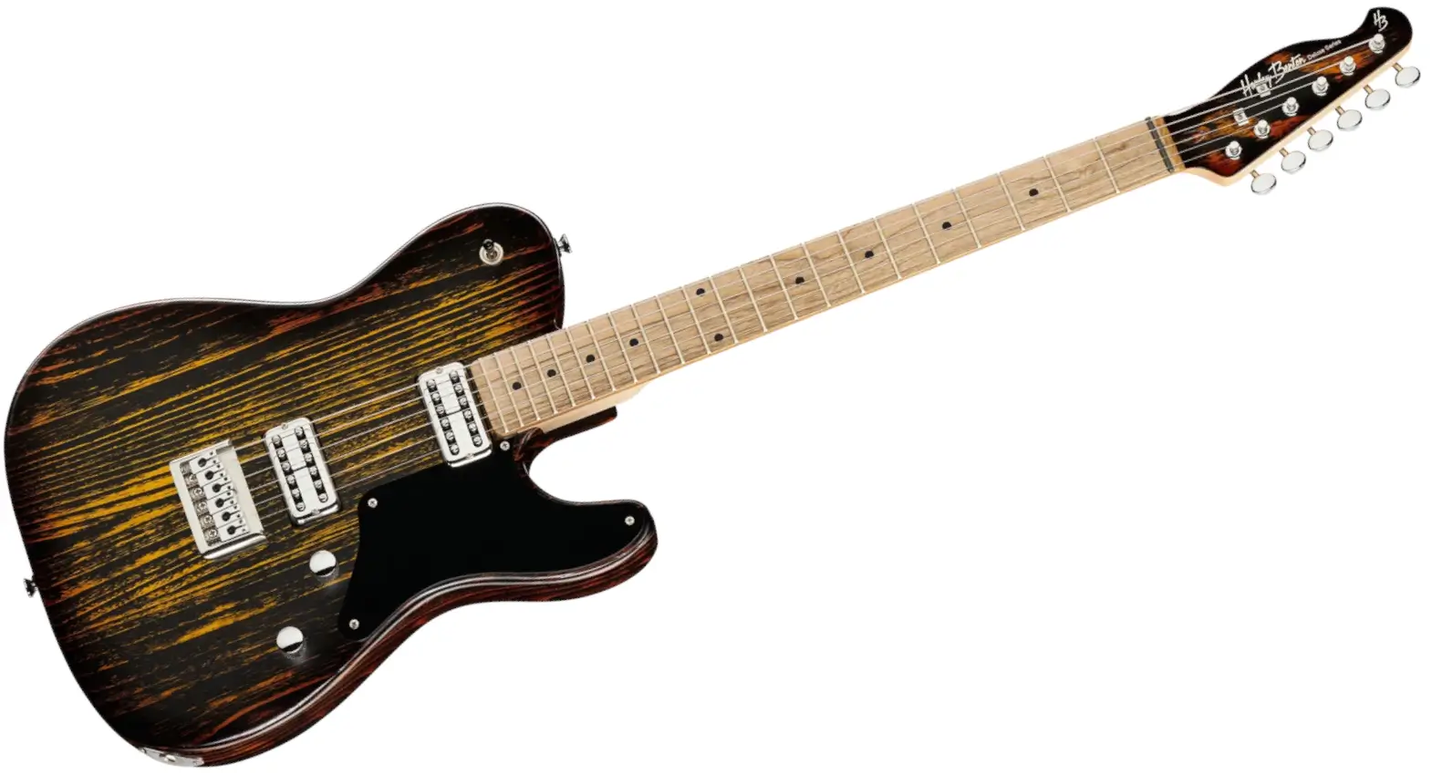 Gitara elektryczna Harley Benton TE-90FLT Orange Blast