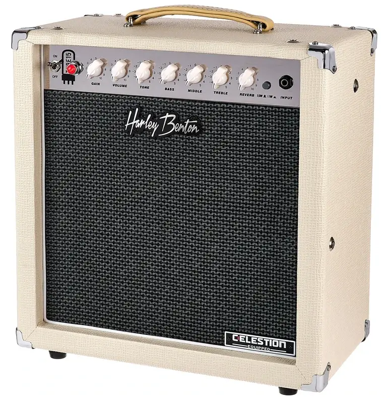 Wzmacniacz do gitary elektrycznej Harley Benton TUBE15 Celestion - miniatura
