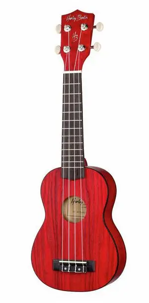 Ukulele sopranowe Harley Benton UK-12 Stain Ash Red - miniatura