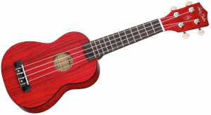 Ukulele sopranowe Harley Benton UK-12 Stain Ash Red