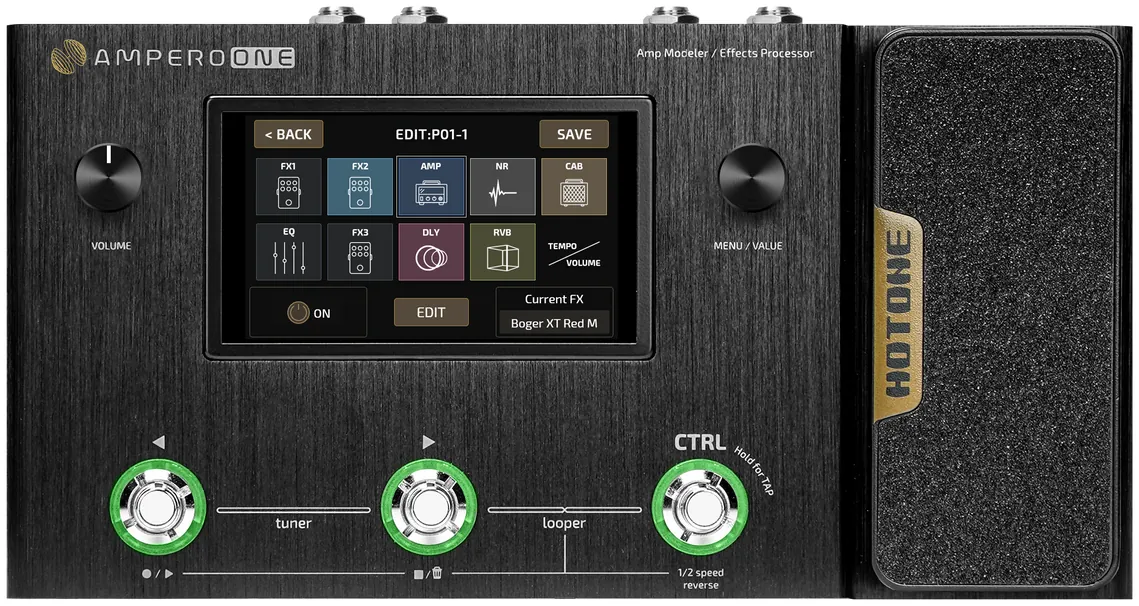 Multiefekt gitarowy Hotone Ampero One MP-80