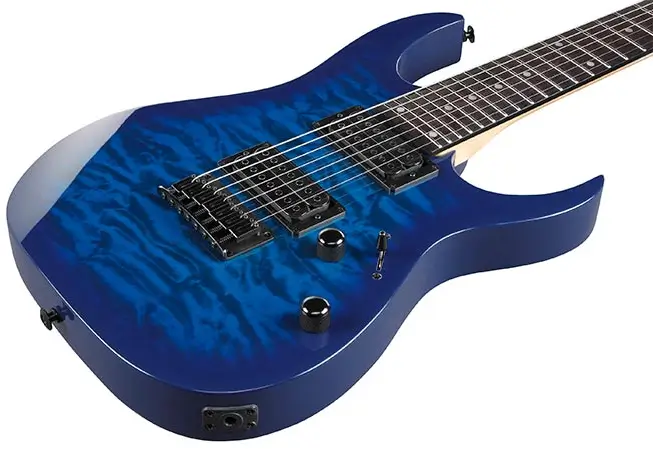 Gitara elektryczna Ibanez GRG7221QA TBB - miniatura