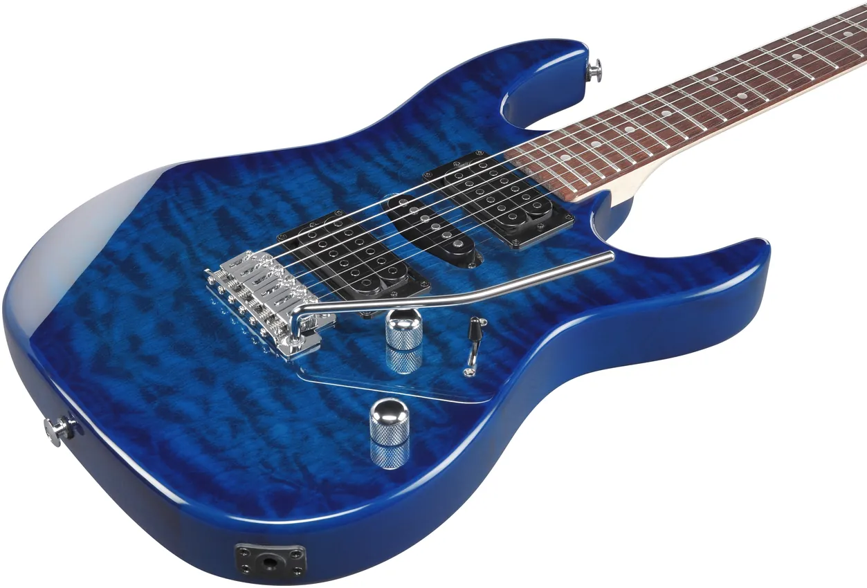 Gitara elektryczna Ibanez GRX70QA TBB - miniatura