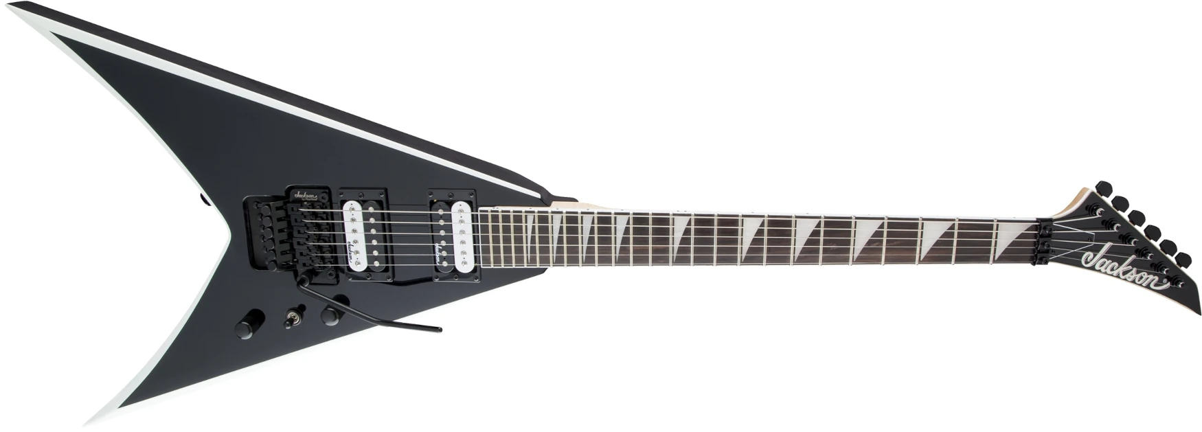 Gitara elektryczna Jackson JS32 KV AH FB BLK W/WH BVL - miniatura
