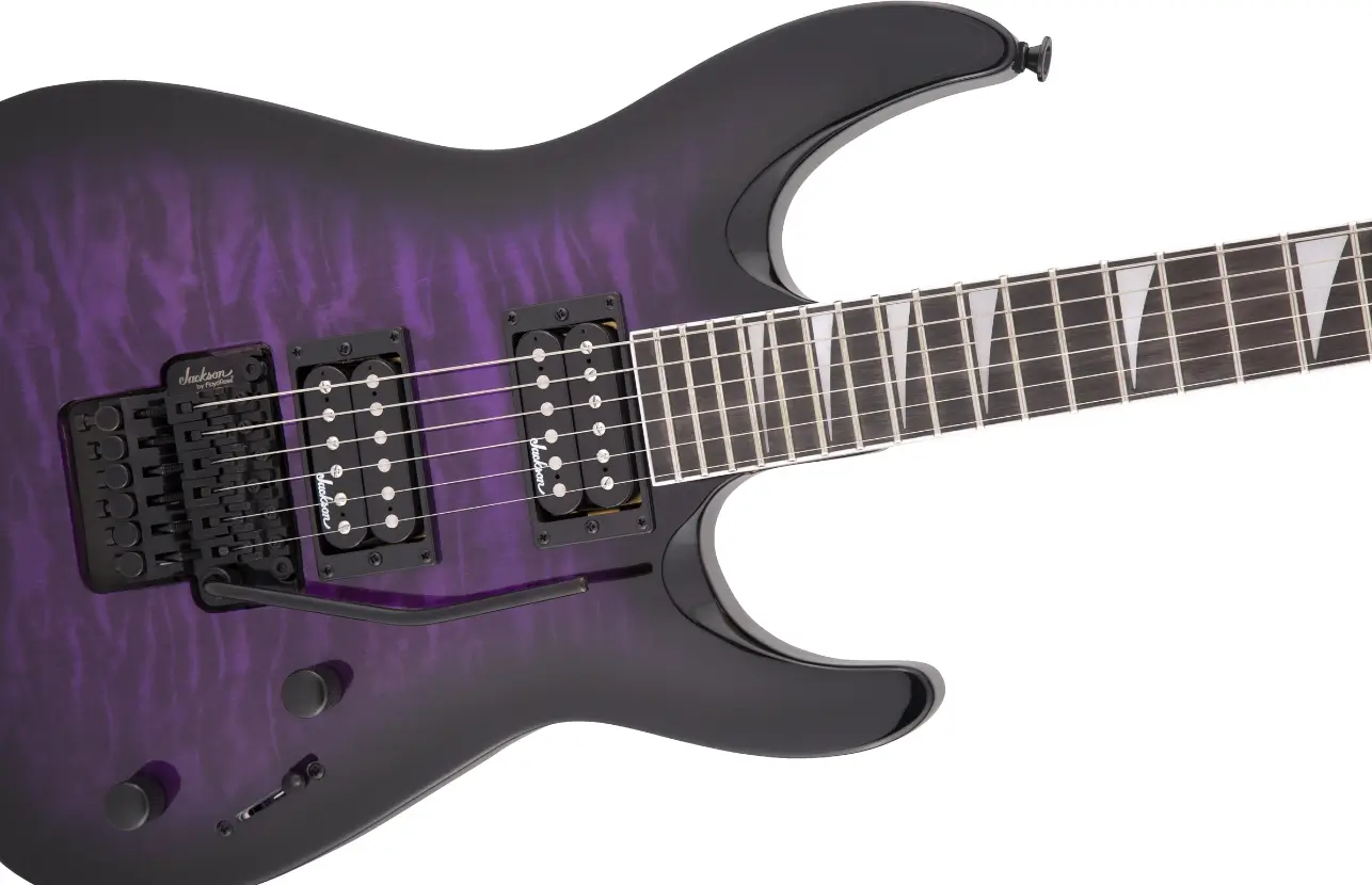 Gitara elektryczna Jackson JS32Q Dinky DKA TPB - miniatura