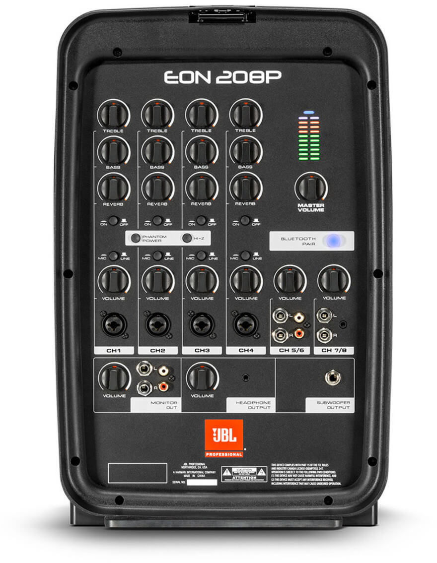 Zestaw nagłośnieniowy JBL EON208P - miniatura