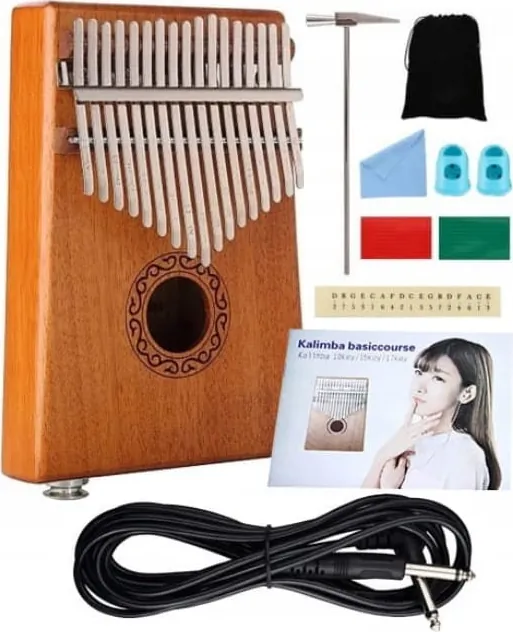 Kalimba elektroakustyczna Jeremi W-17T-ELE - miniatura