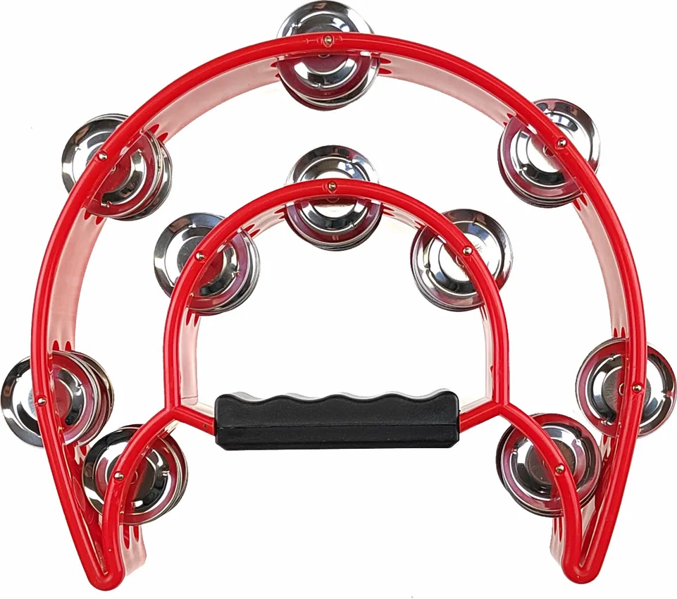 Tamburyno Kera Audio TW-20 Czerwone podwójne