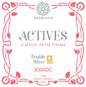 Struny do gitary klasycznej Knobloch Actives CX Carbon 300ADC