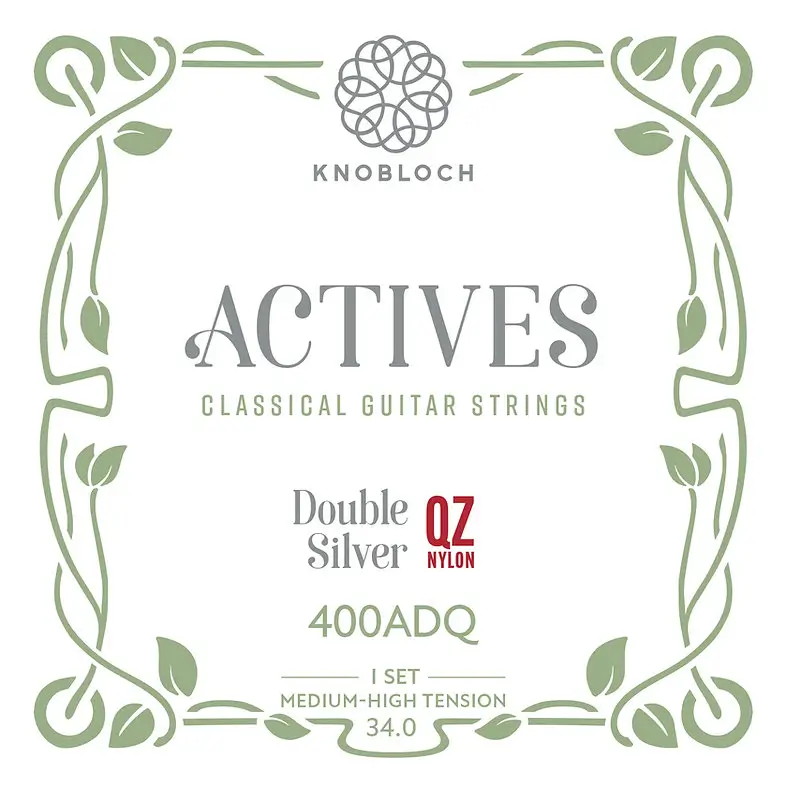 Struny do gitary klasycznej Knobloch Actives QZ Nylon 400 ADQ