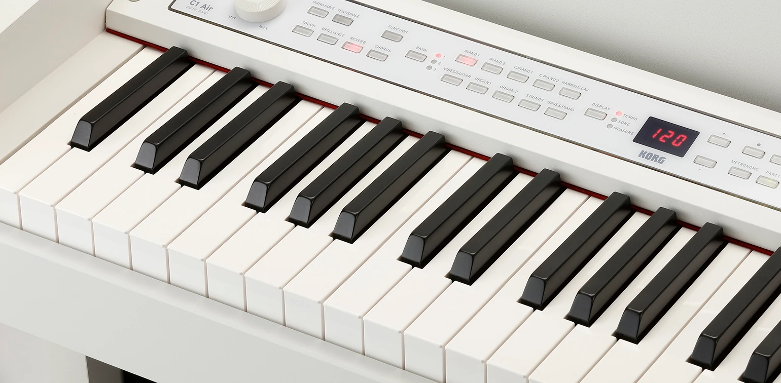 Pianino cyfrowe KORG C1 Air WH /Japan - miniatura