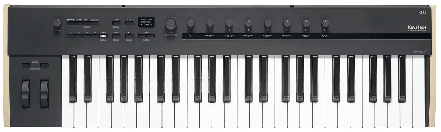 Klawiatura sterująca USB/MIDI KORG KEYSTAGE 49 - miniatura