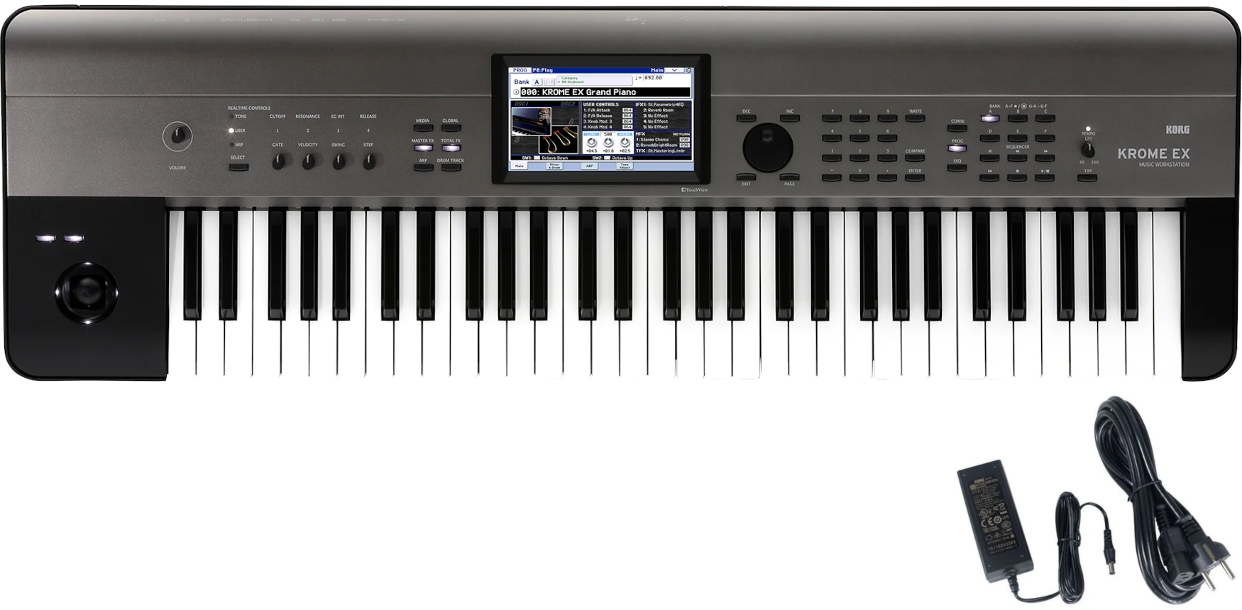 Syntezator KORG KROME EX 61 /Stacja robocza
