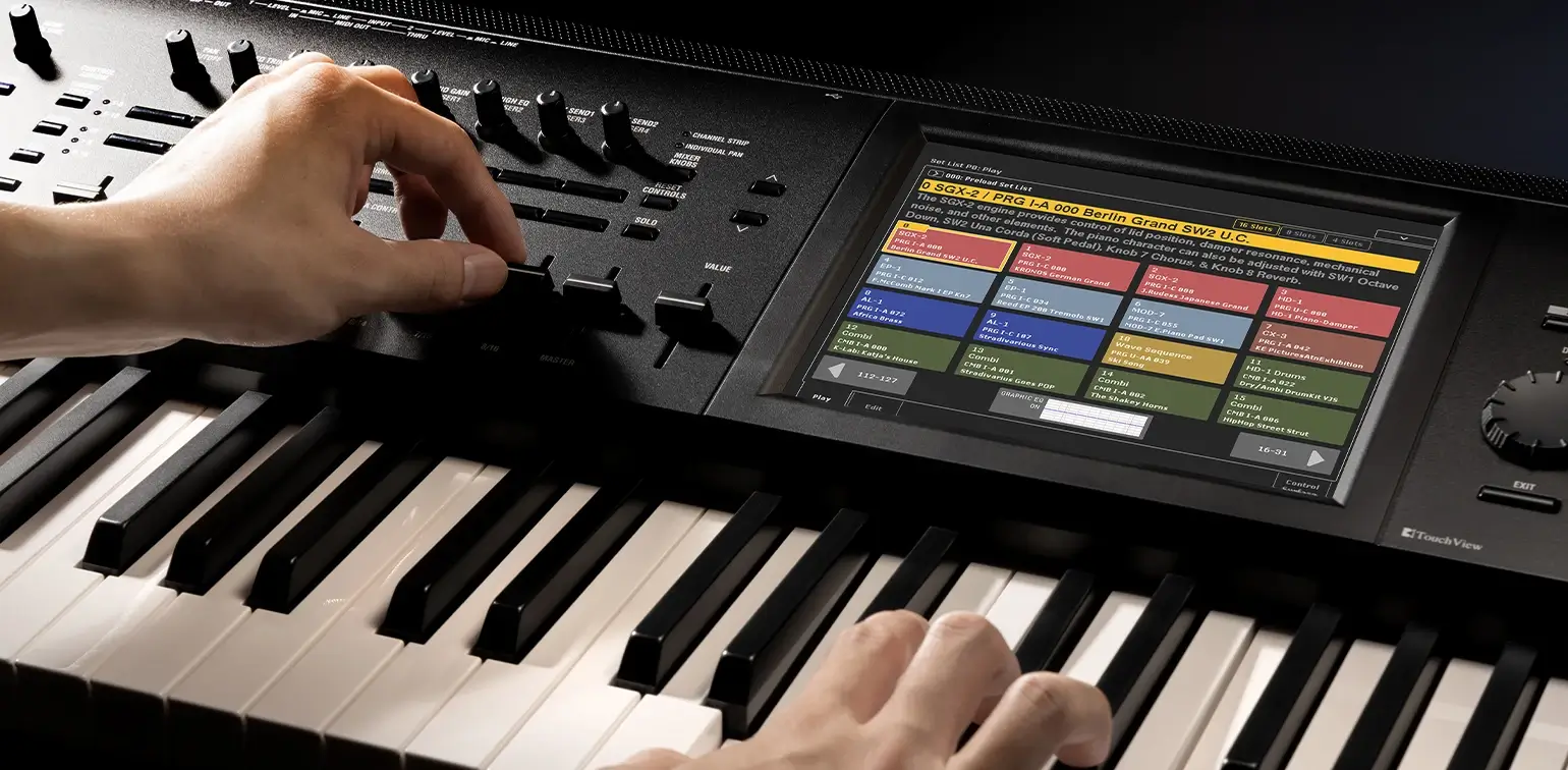 KORG KRONOS kontrola i interfejs