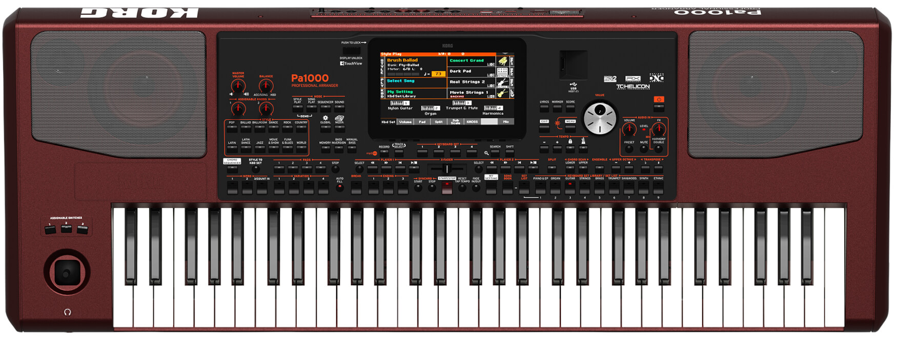Keyboard KORG Pa1000 + pakiet Pa1000 MUSIKANT - miniatura