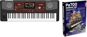Keyboard KORG Pa700 + pakiet Pa700 MUSIKANT
