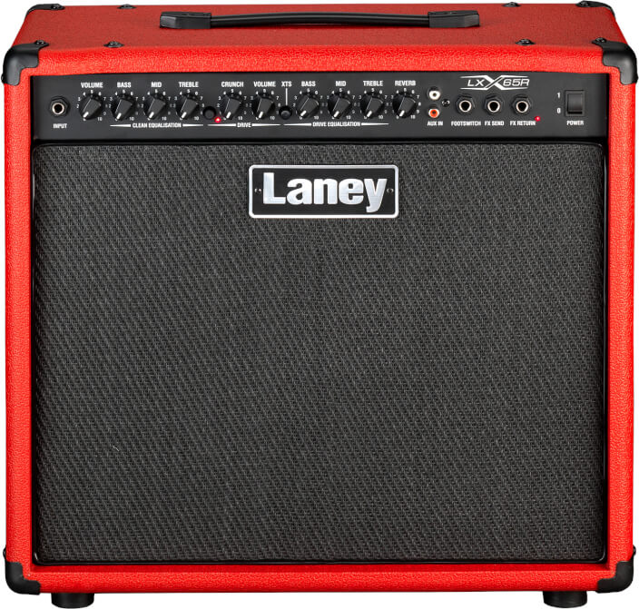 Wzmacniacz gitarowy (combo) Laney LX-65 R-RED
