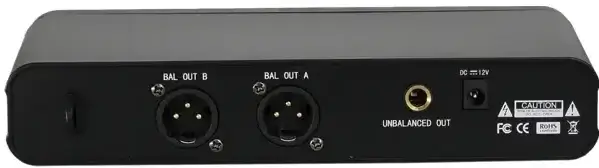 Odbiornik mikrofonowy LDM Electronic D216 (606 - 630 MHz) - miniatura