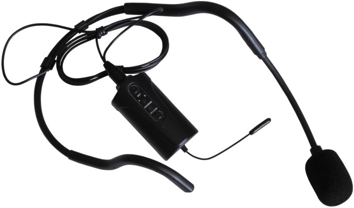 Zestaw nagłośnieniowy LDM Electronic PersonalBox Light V220/2x BN20IP (660-690 MHz) akumulator - miniatura