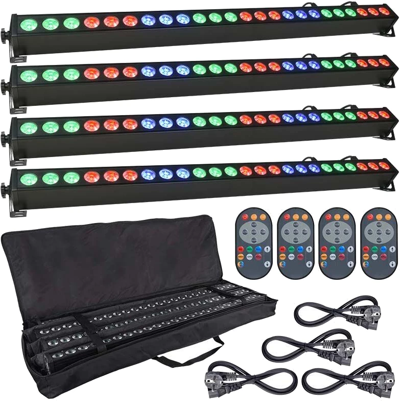 Zestaw Light4me 4x DECO BAR 24 RGB IR + pokrowiec - miniatura