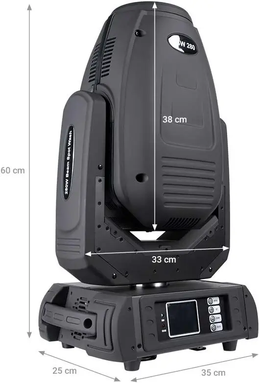 Ruchoma głowa Light4me BSW 280 - miniatura