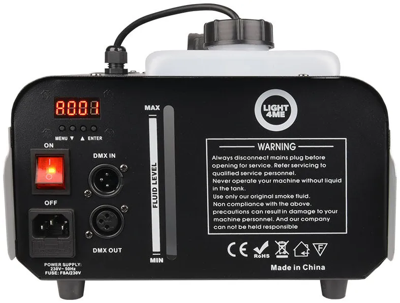 Wytwornica dymu Light4me Fog 1500 LED - miniatura