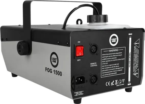 Wytwornica dymu Light4me FOG 1500 V2 - miniatura