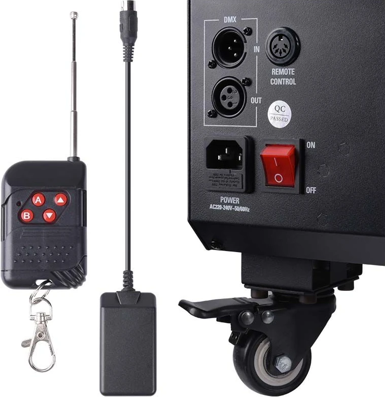 Wytwornica dymu ciężkiego Light4me LF1500 + płyn 5L - miniatura