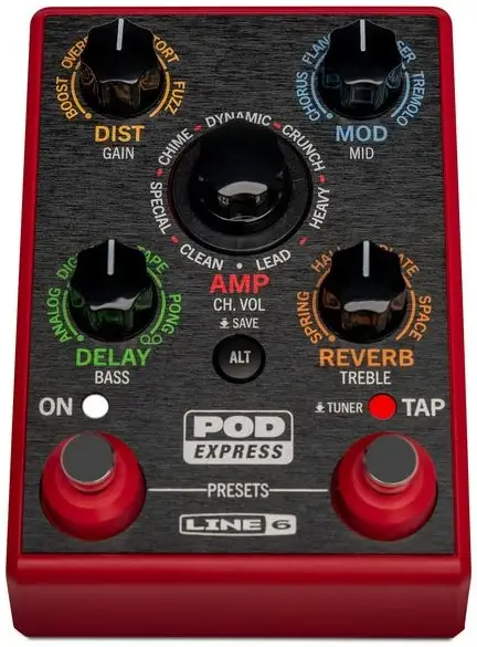 Multiefekt gitarowy LINE6 POD Express Guitar - miniatura