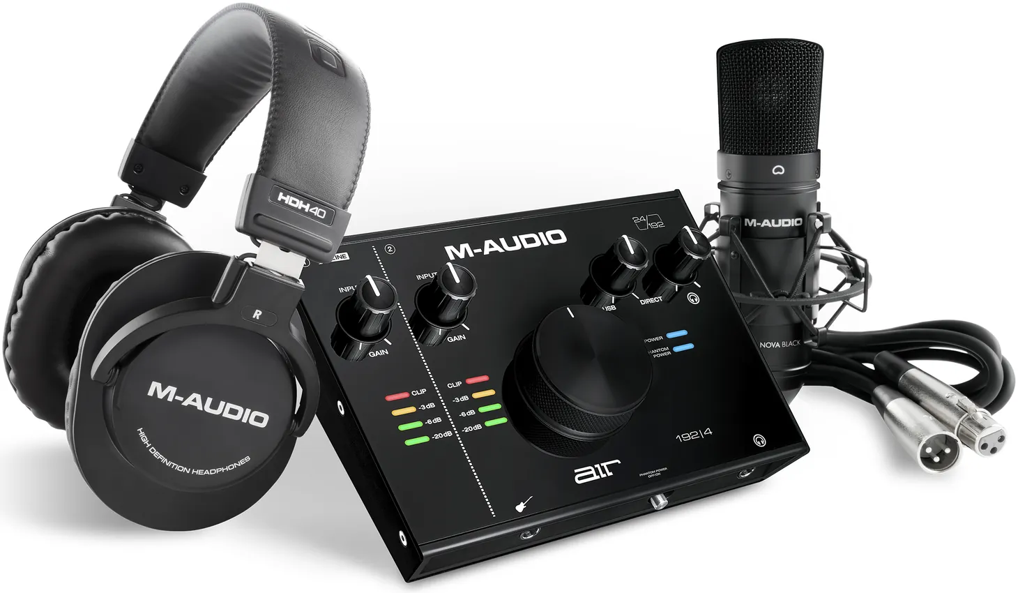 Zestaw do nagrywania M-AUDIO  AIR 192/4 Vocal Studio Pro