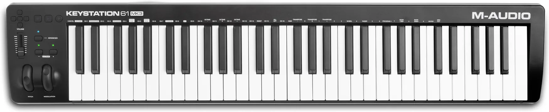 Klawiatura sterująca M-AUDIO Keystation 61 MK3 - miniatura