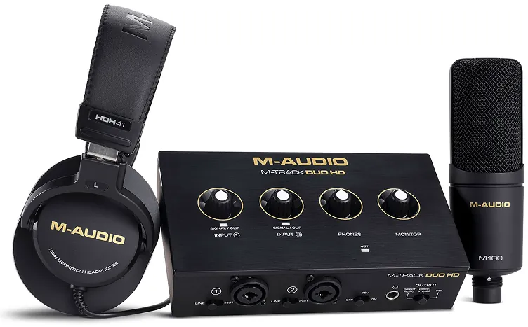 Zestaw do nagrywania M-AUDIO M-Track DUO HD PACK