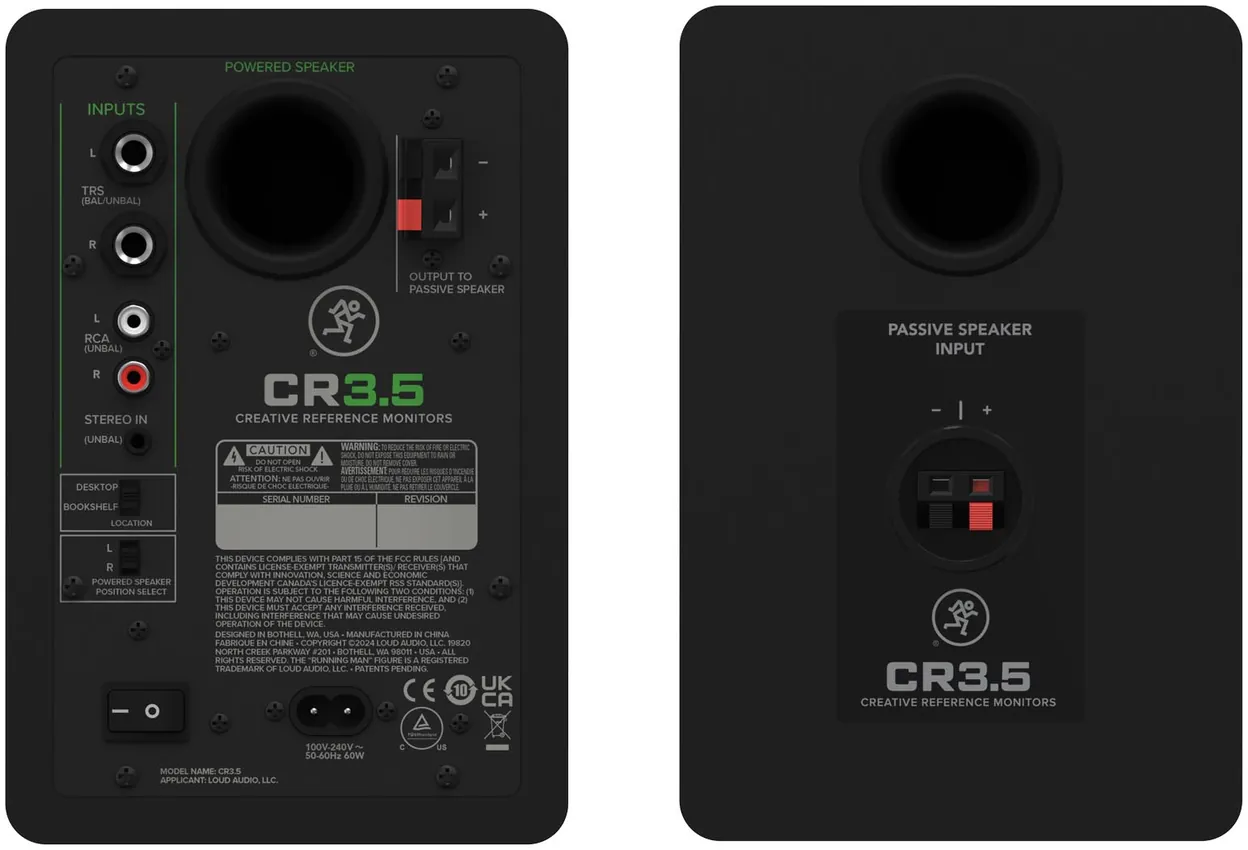 Monitory studyjne MACKIE CR3.5 - miniatura