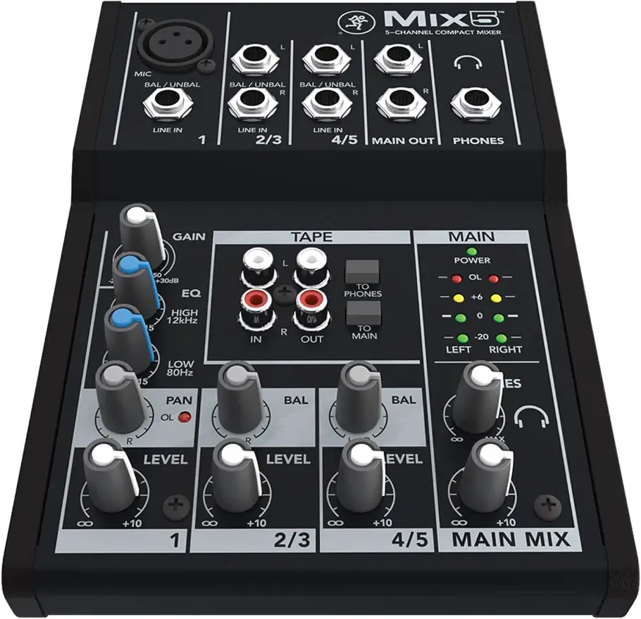 Mikser audio MACKIE Mix5 - miniatura