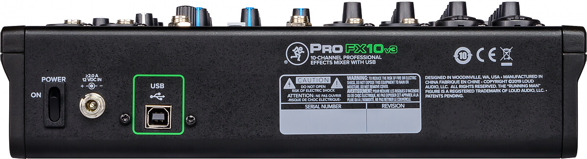 Mikser MACKIE ProFX 10 v3 - miniatura