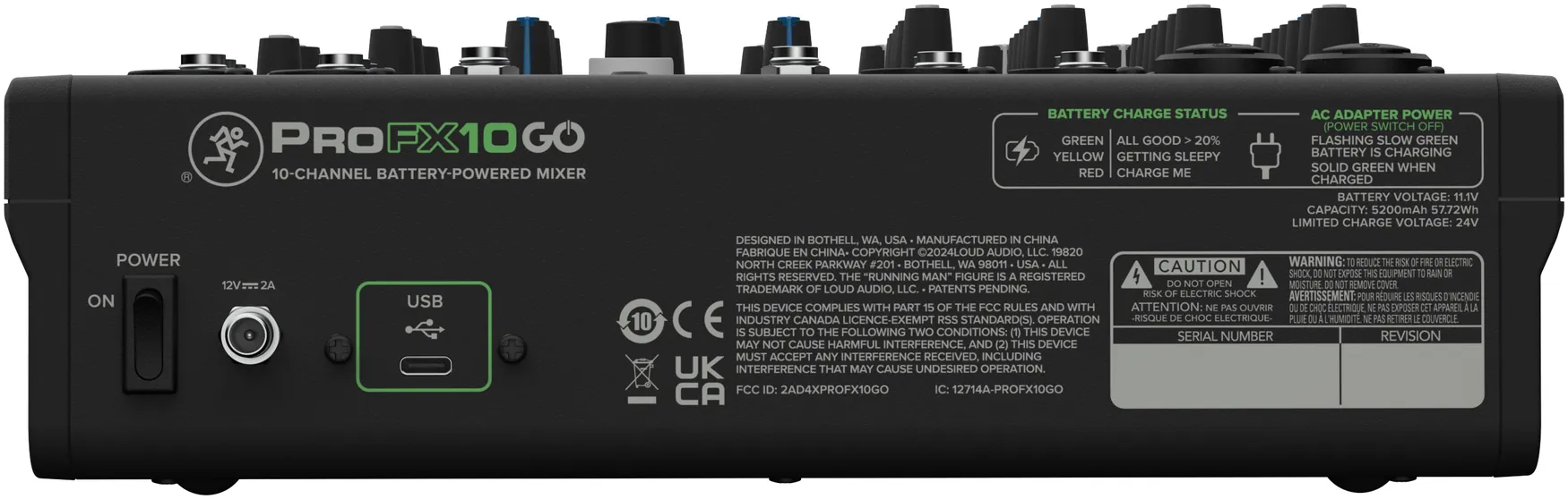 Mikser audio MACKIE PROFX10GO - miniatura