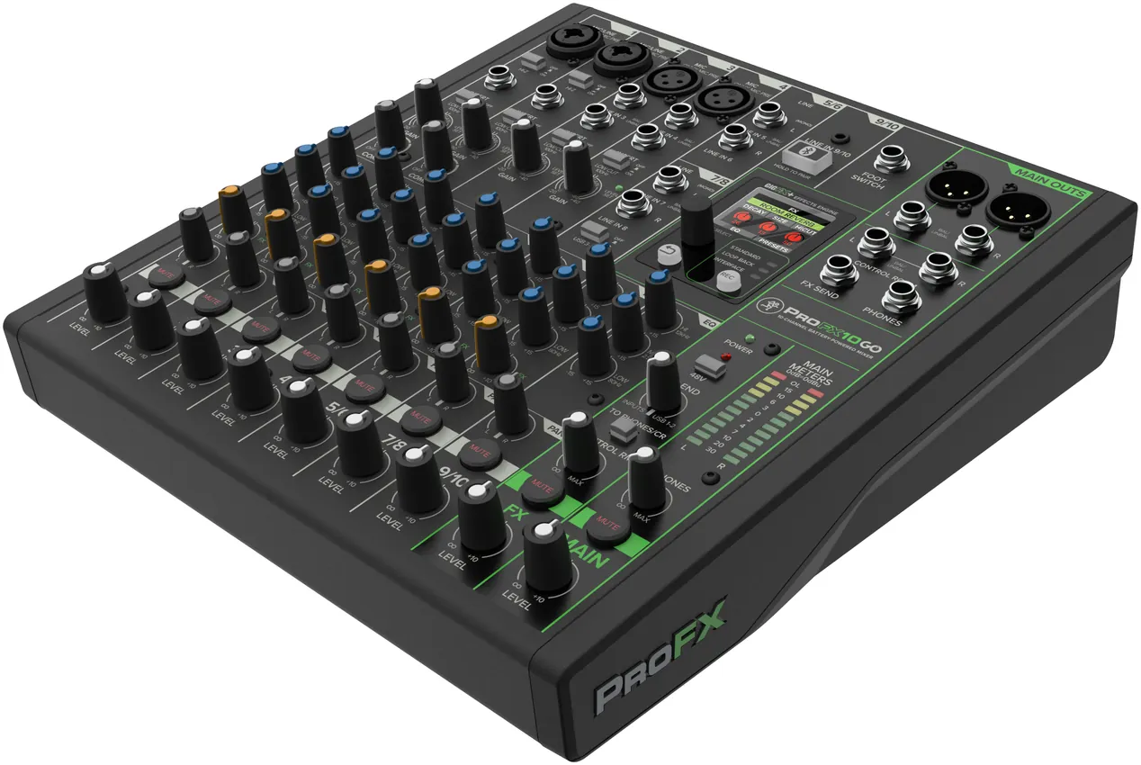 Mikser audio MACKIE PROFX10GO - miniatura