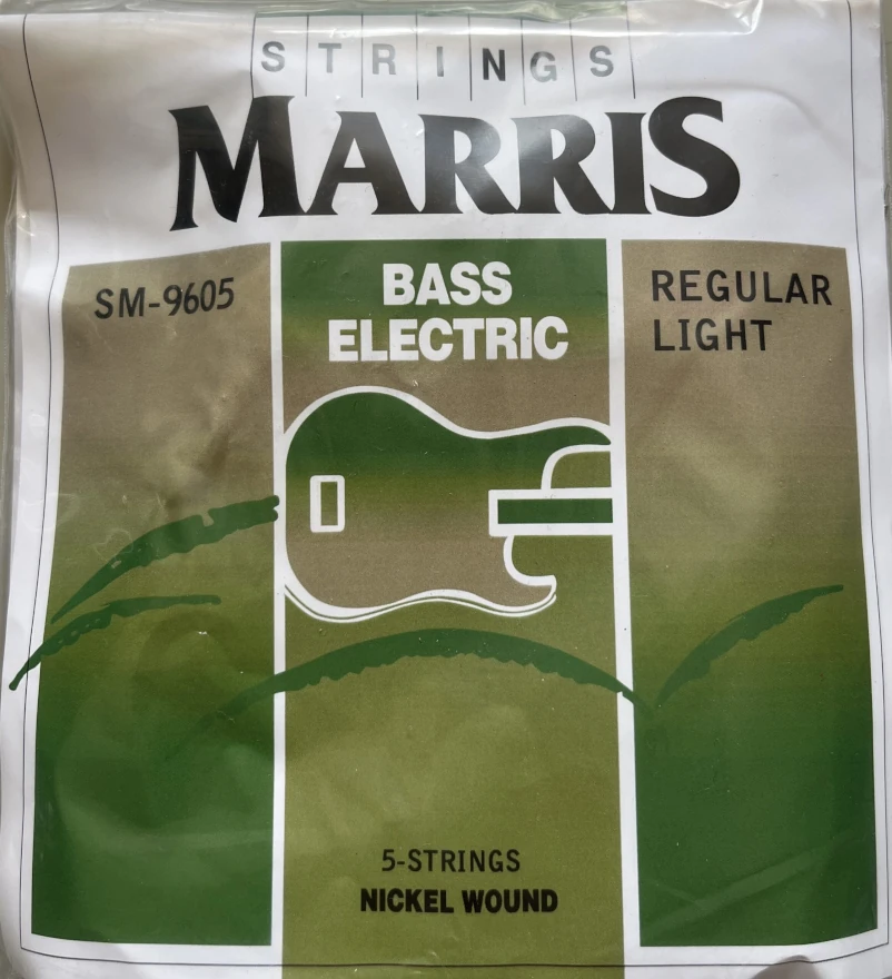 Struny do gitary basowej elektrycznej Marris SM-9605 Regular Light (45-130) - miniatura