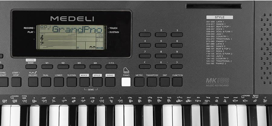 Keyboard MEDELI MK-100 - miniatura