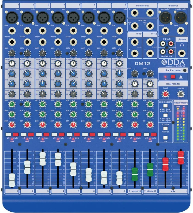 Mikser analogowy Midas DM12 - miniatura
