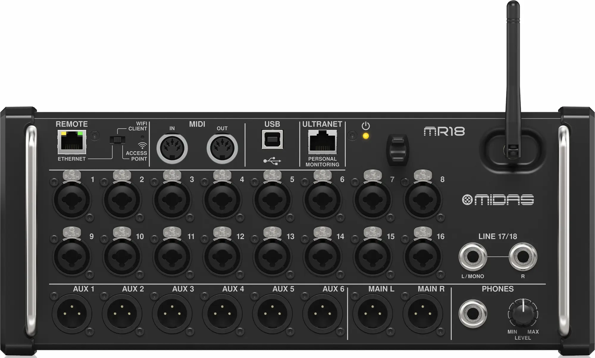 Mikser cyfrowy Midas MR18 - miniatura
