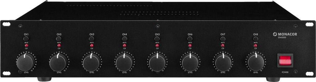 Wzmacniacz radiowęzłowy Monacor STA-850D