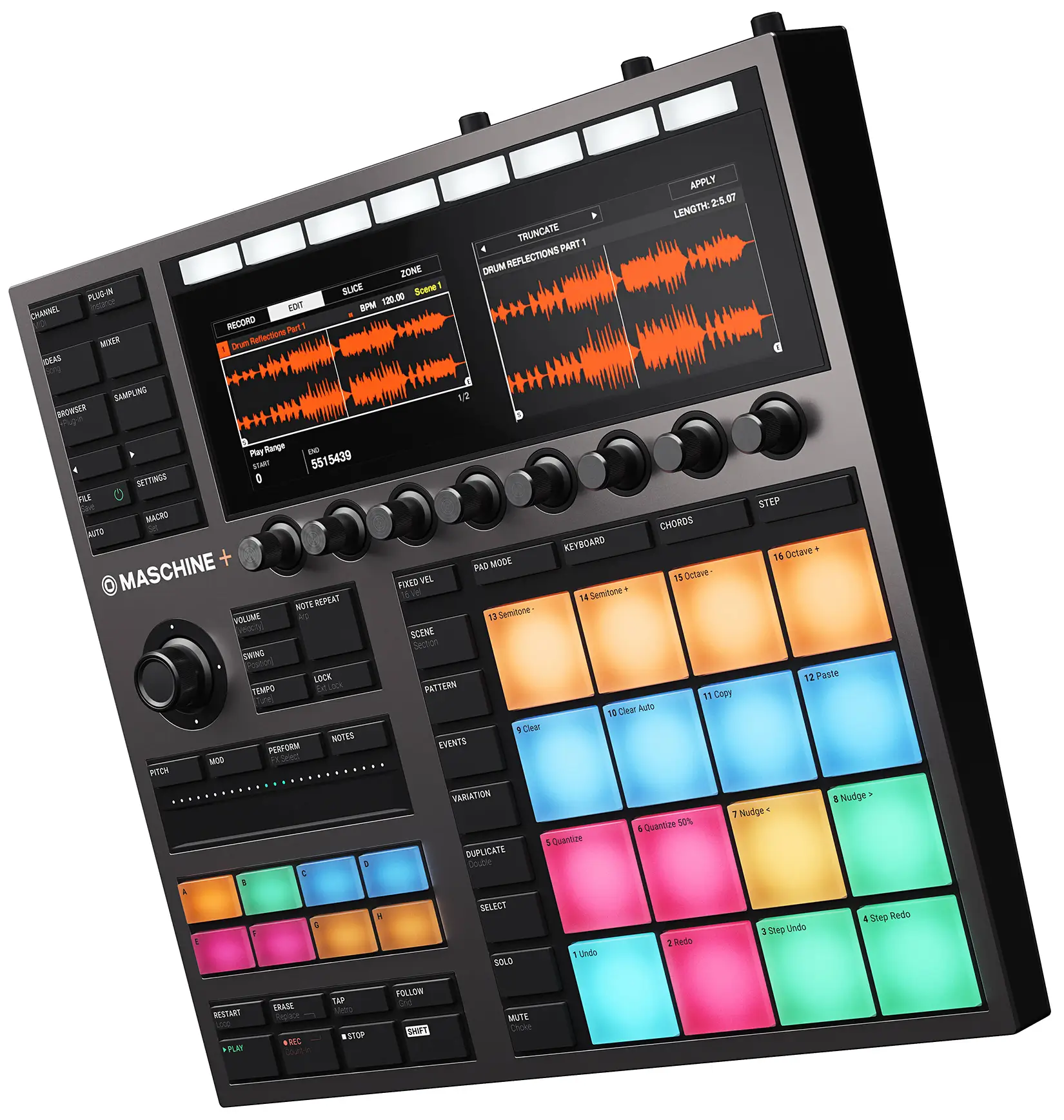 Groovebox Native Instruments Maschine+ - miniatura