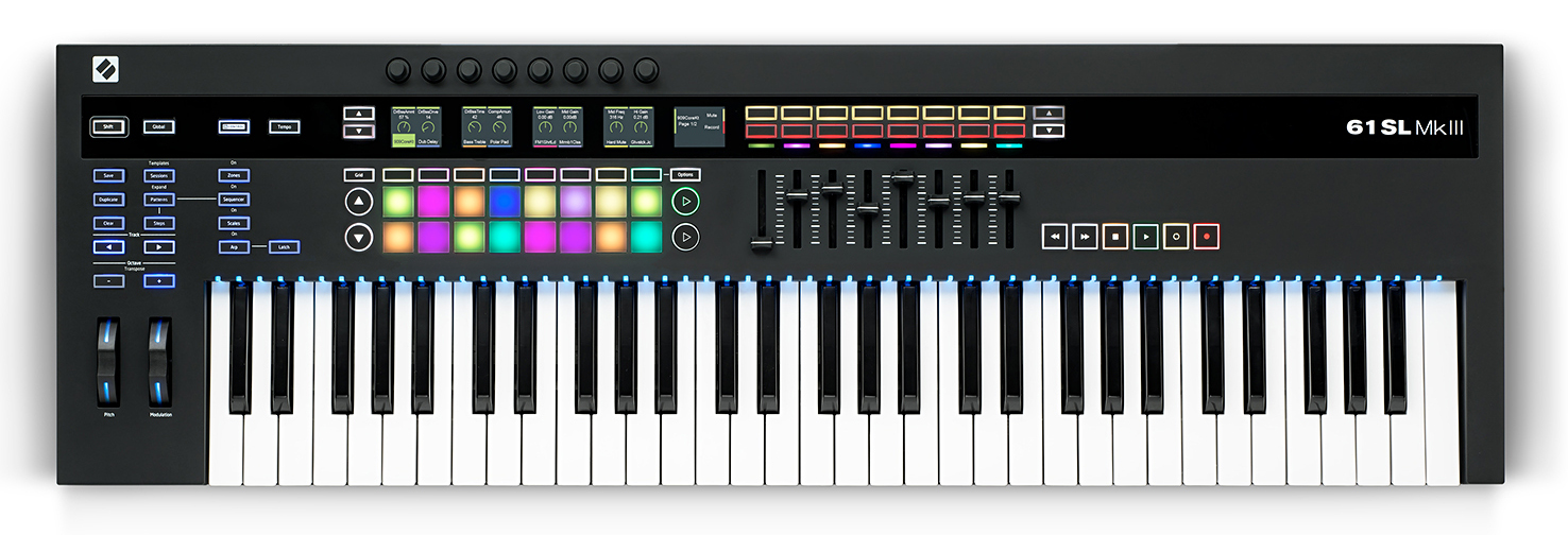 Klawiatura sterująca USB/MIDI Novation 61SL MKIII