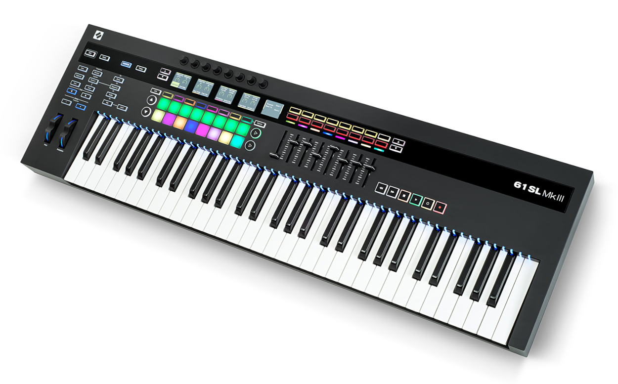 Klawiatura sterująca USB/MIDI Novation 61SL MKIII - miniatura