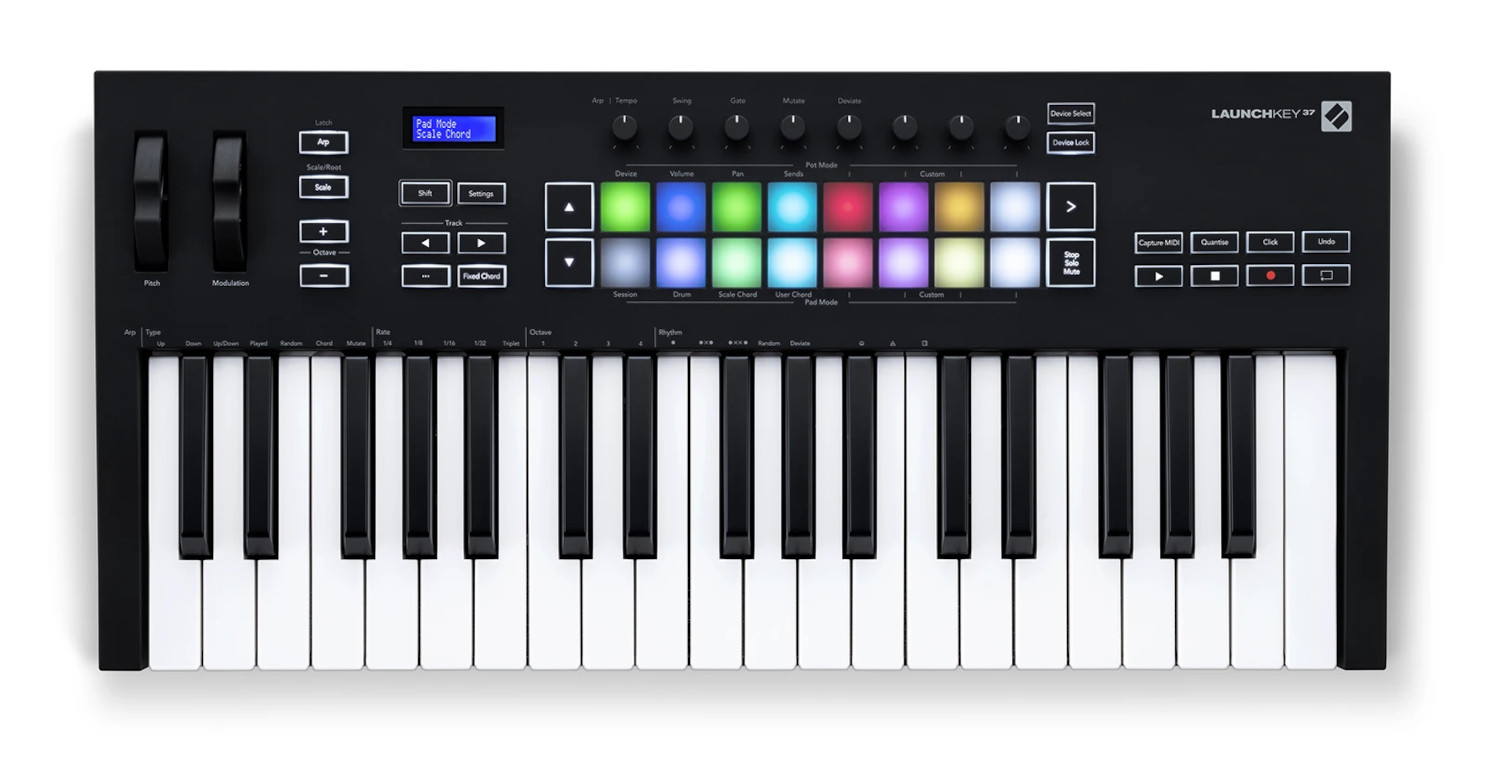 Klawiatura sterująca USB/MIDI Novation Launchkey 37 MK3