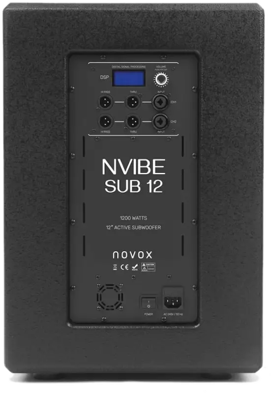 Subwoofer aktywny novox N-SUB 12 - miniatura