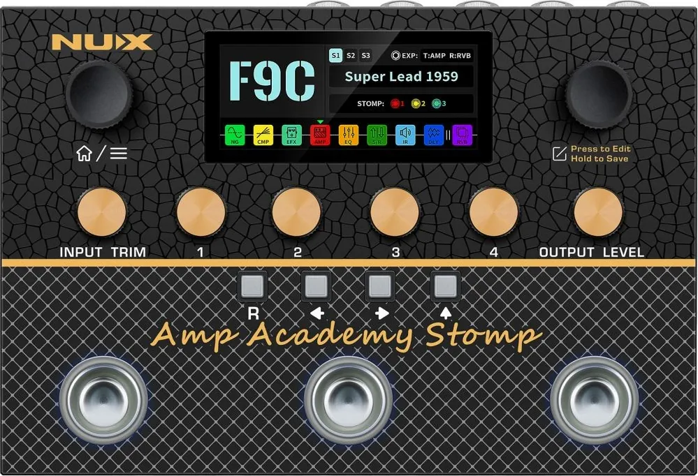 Multiefekt gitarowy Nux Amp Academy Stomp - miniatura